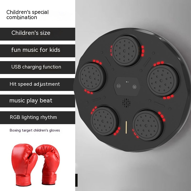 Musikboxmaschine für Kinder Blau Licht Schlagreaktion Box Ziel Intelligentes elektronisches Wandziel